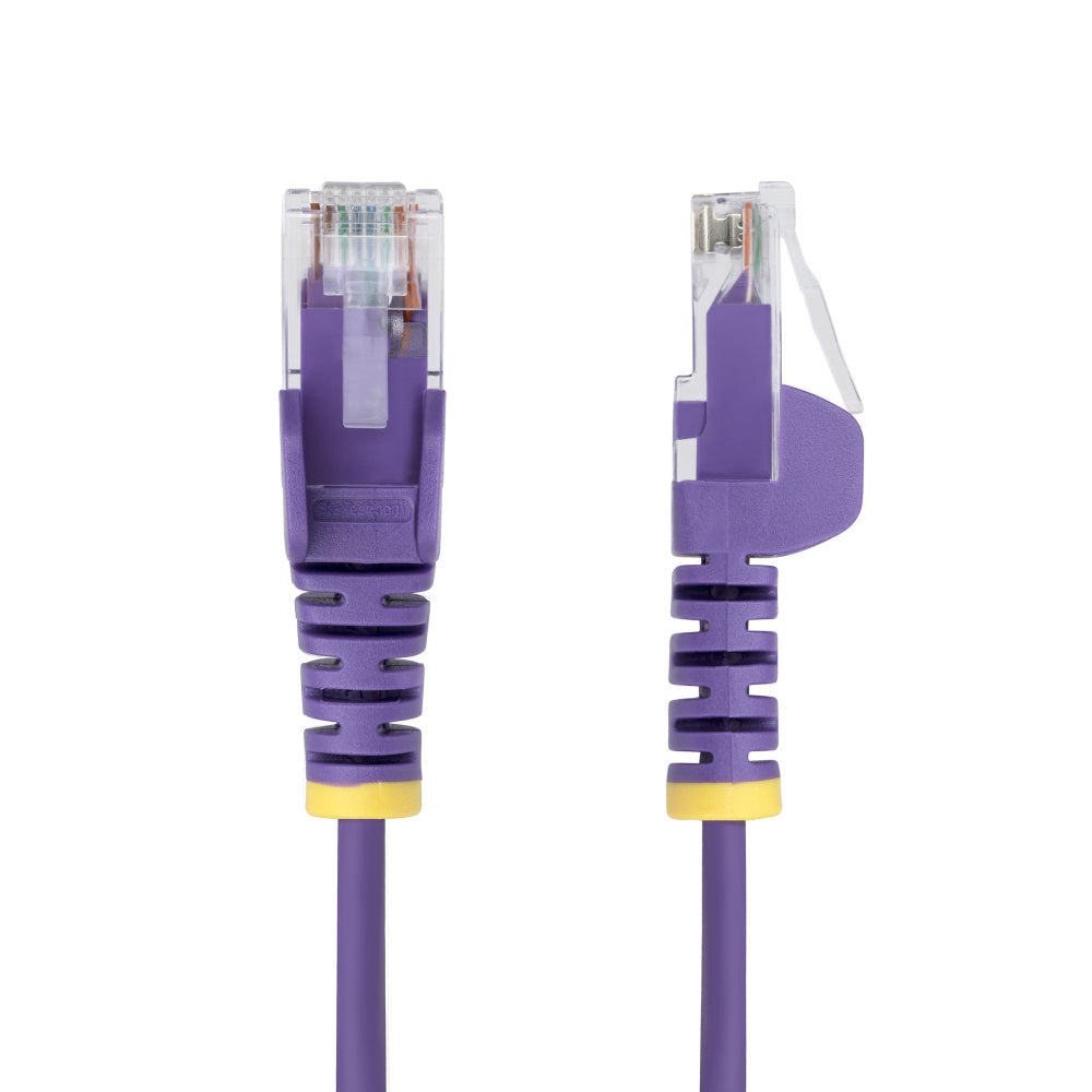 StarTech.com Cable Patch Cat6 UTP Blindado RJ-45 Macho - RJ-45 Macho, 10 Metros, Morado