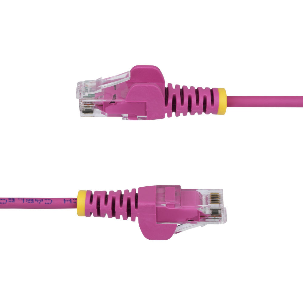 StarTech.com Cable Patch Cat6 UTP Blindado RJ-45 Macho - RJ-45 Macho, 15 Metros, Rosa