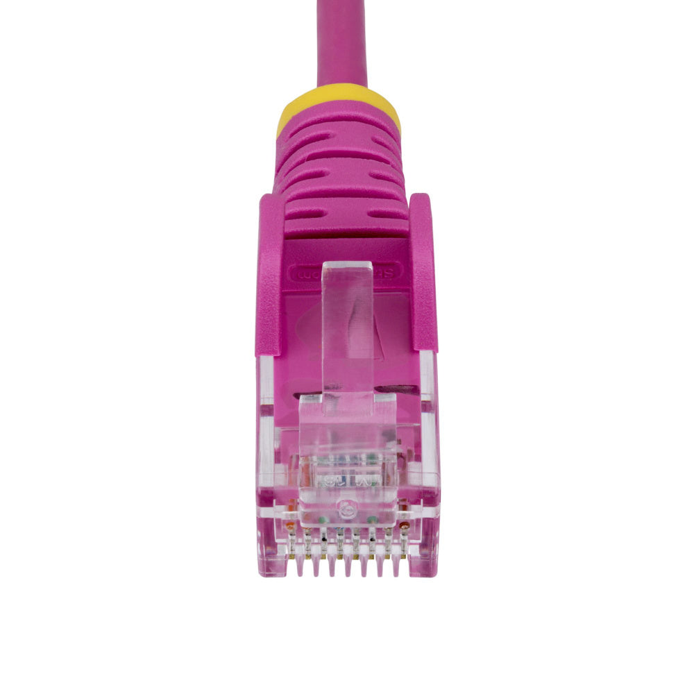 StarTech.com Cable Patch Cat6 UTP Blindado RJ-45 Macho - RJ-45 Macho, 15 Metros, Rosa