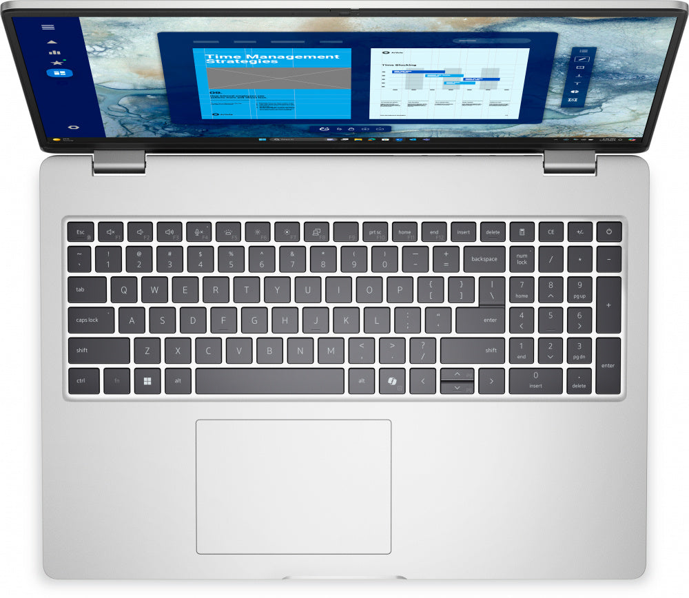 Notebook Dell Pro 16”(PC16250)FHD-Intel Ultra 7-255U-W11Pro-16GB-512GB-Plata-3 Años garantía en
