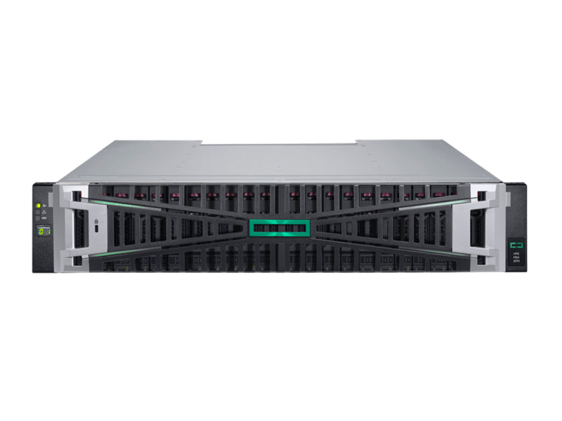 HPE MSA 2070 SFF, max. 2710TB, con Expansión SFF, Controlador Doble, 2U, Incluye 2 Discos
