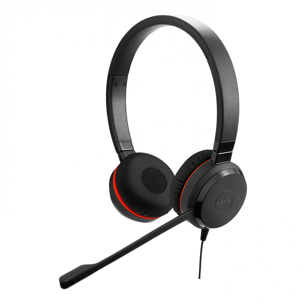 Auriculares Jabra Evolve 20SE Cableado Sobre la oreja, Sobre la cabeza Estéreo - Negro -