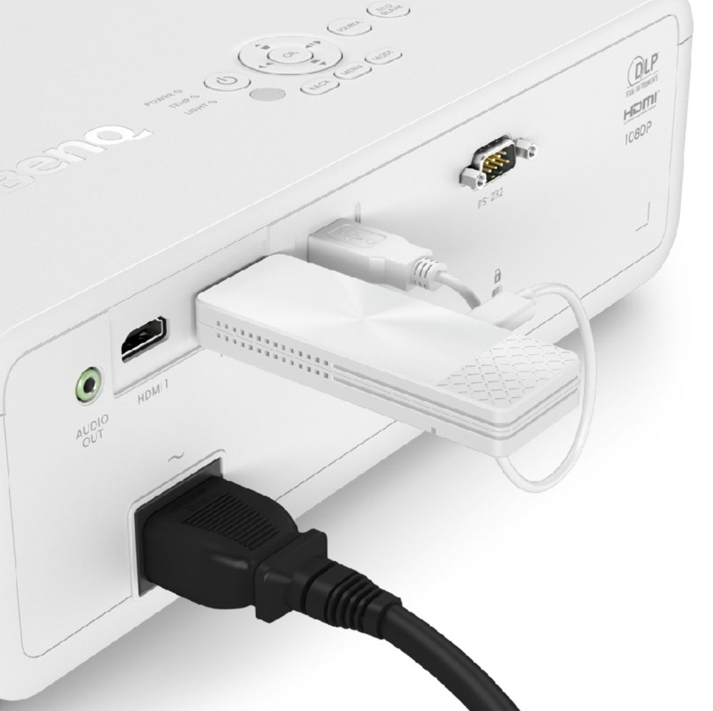 Proyector BenQ LH550H DLP, 1920x1080 Full HD, 3000 lúmenes ANSI, Tiro Corto, Blanco