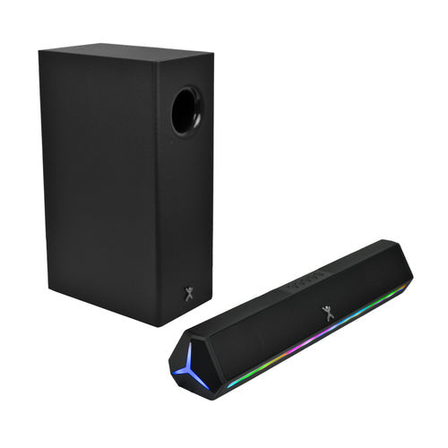 Perfect Choice Emphoria 2.1 Bluetooth Barra de Sonido - 70W RMS - Negro - De Escritorio - 45Hz a