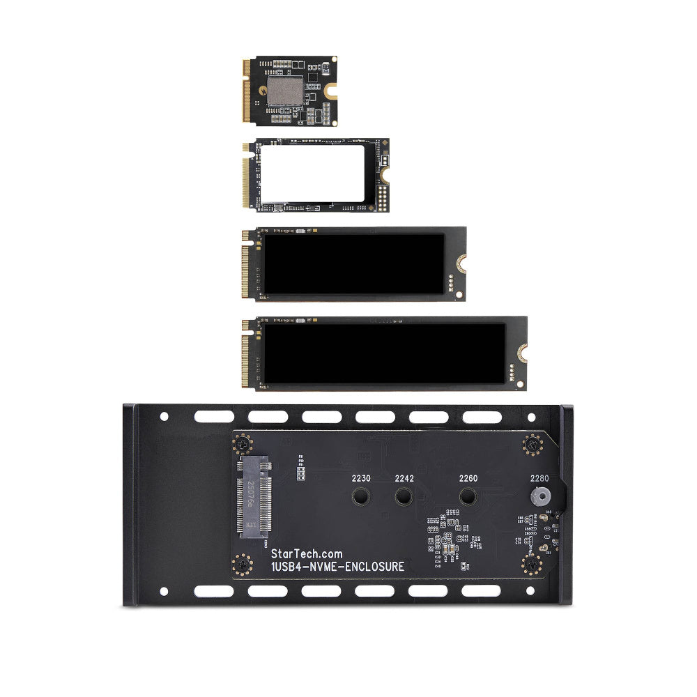 StarTech.com Gabinete para SSD 1USB4-NVME-ENCLOSURE M.2, USB-C, M.2