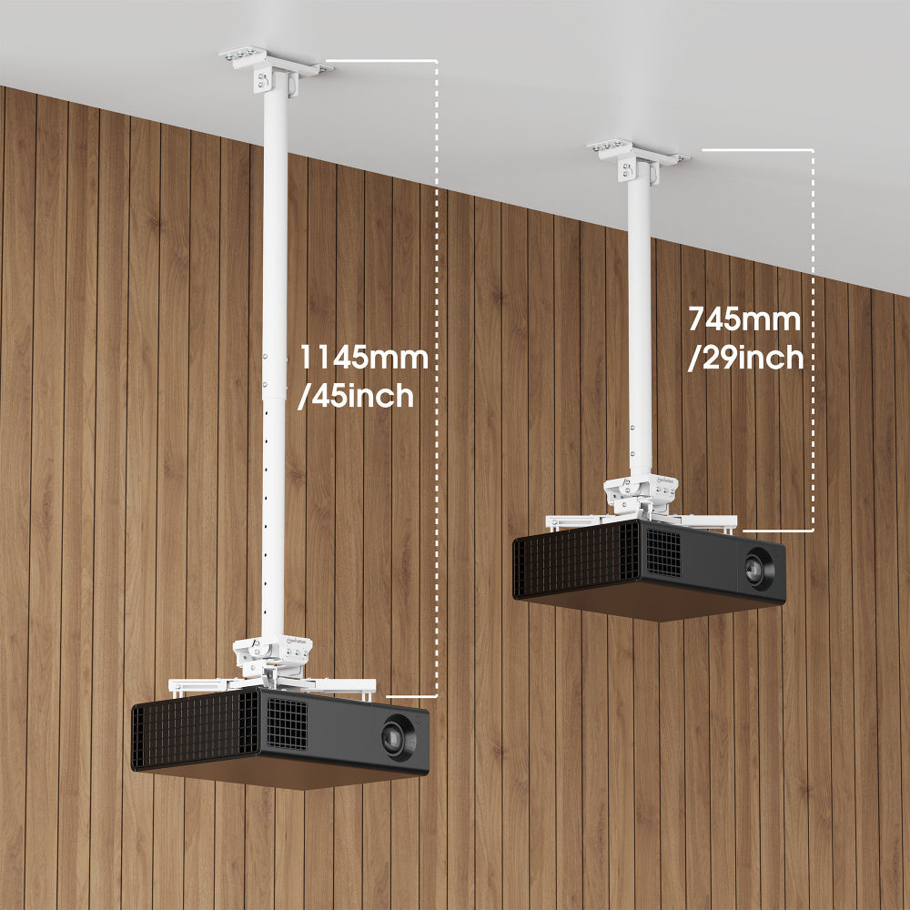 Manhattan Soporte de Techo para Proyector 462686, hasta 25kg