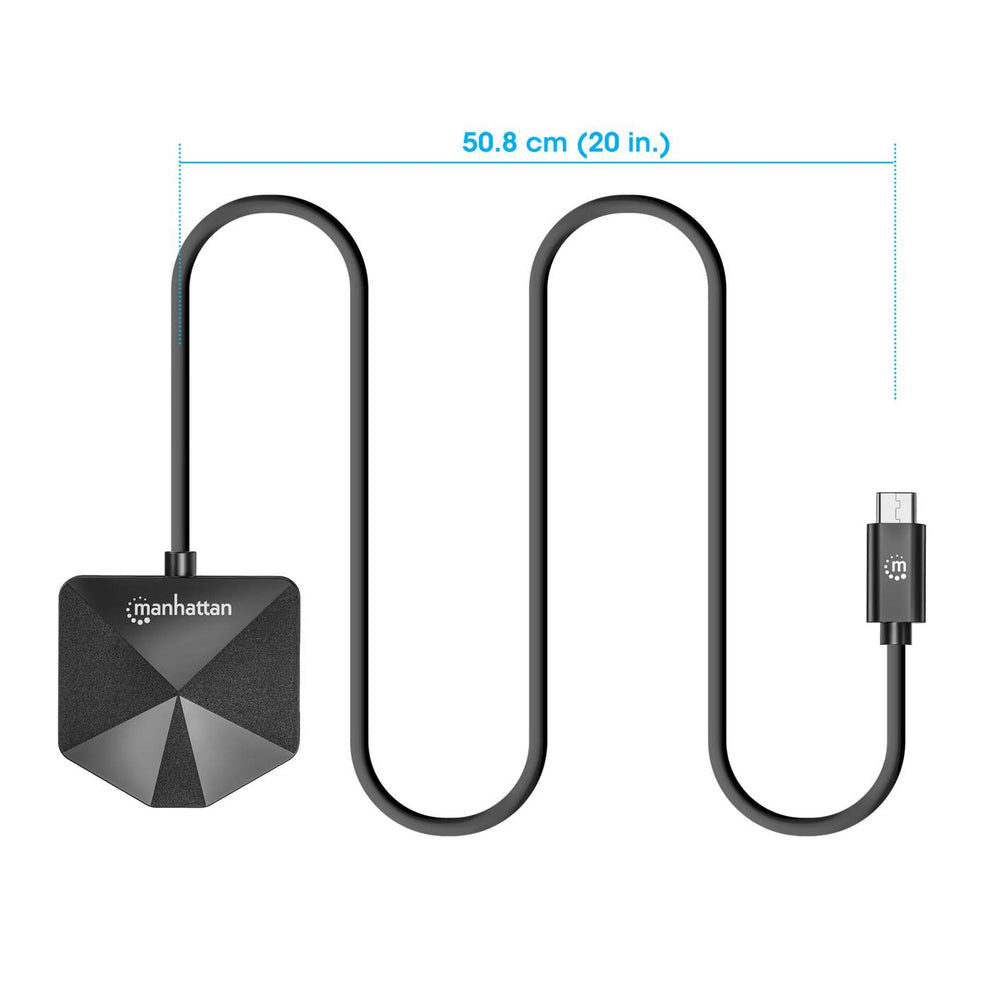 Manhattan Hub USB-C - USB-A 3.2, USB-C, 5 Gbit/s