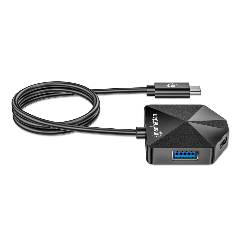 Manhattan Hub USB-C - USB-A 3.2, USB-C, 5 Gbit/s