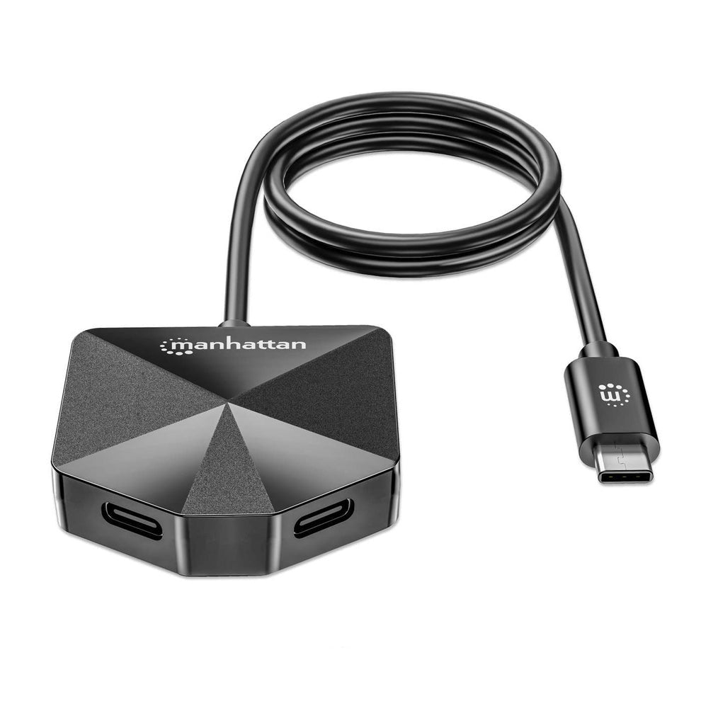 Manhattan Hub USB-C - USB-A 3.2, USB-C, 5 Gbit/s