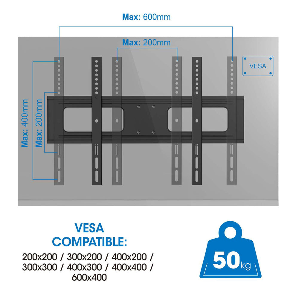 Manhattan Soporte de Pared 462150 para Pantalla 37