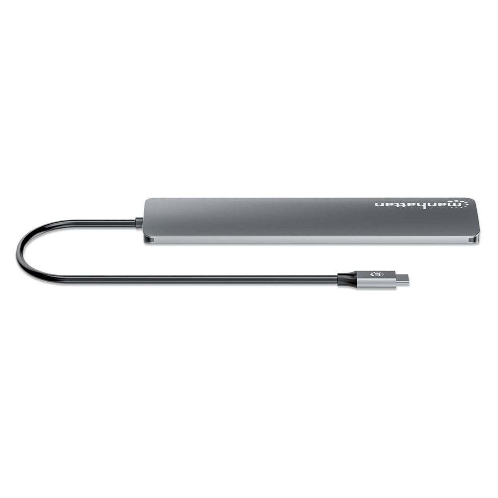 Manhattan Hub USB-C - USB-A 3.2, USB-C, 10 Gbit/s