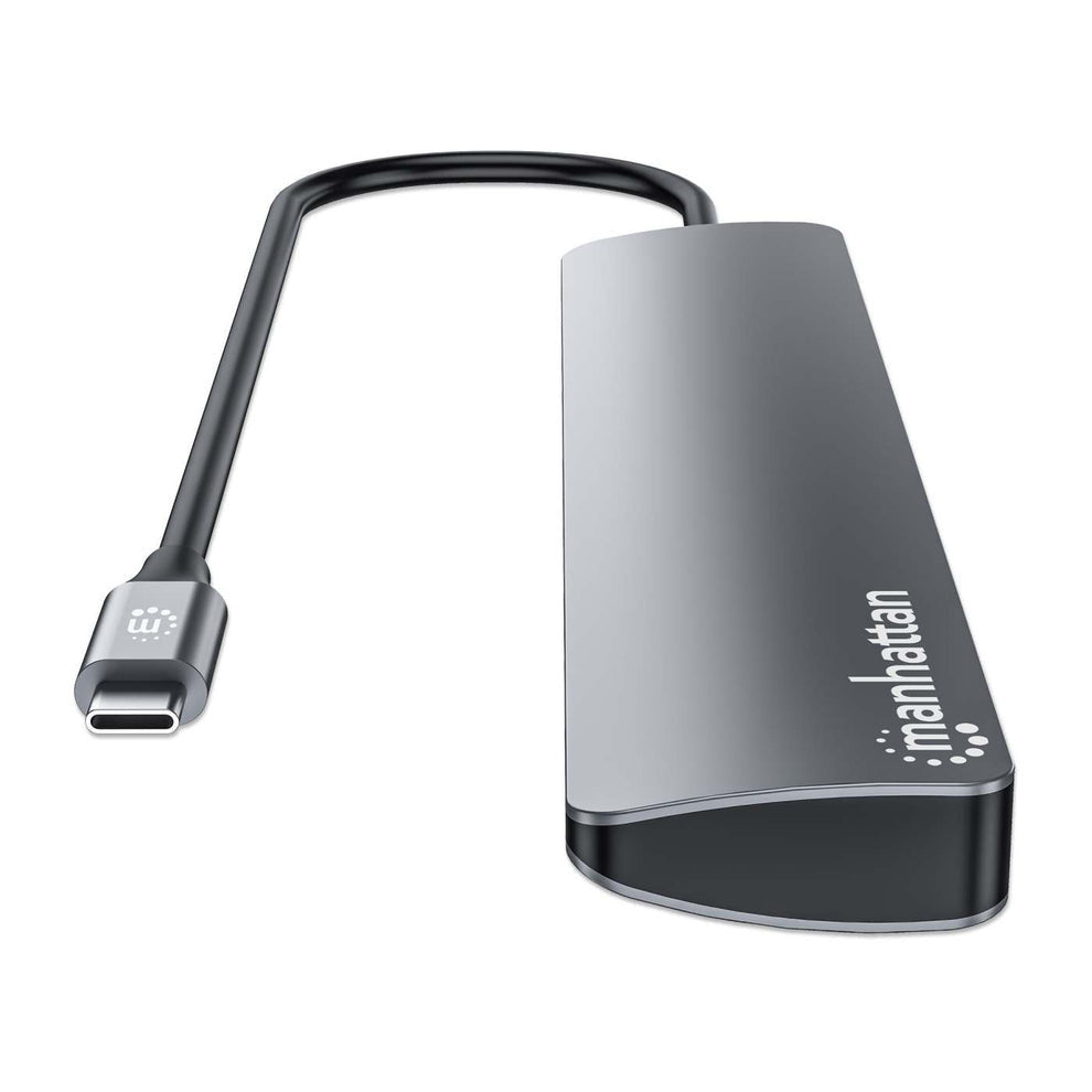 Manhattan Hub USB-C - USB-A 3.2, USB-C, 10 Gbit/s