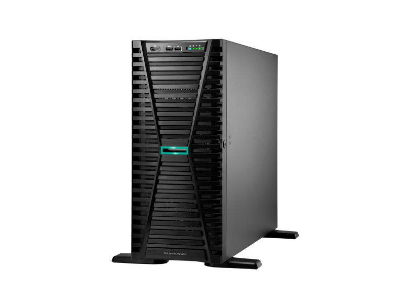 Servidor HPE ProLiant ML110 Gen11, Intel Xeon Bronze 3508U, 32GB DDR5, 8TB, 2.5/3.5