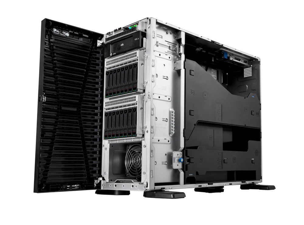 Servidor HPE ProLiant ML110 Gen11, Intel Xeon Bronze 3508U, 32GB DDR5, 8TB, 2.5/3.5