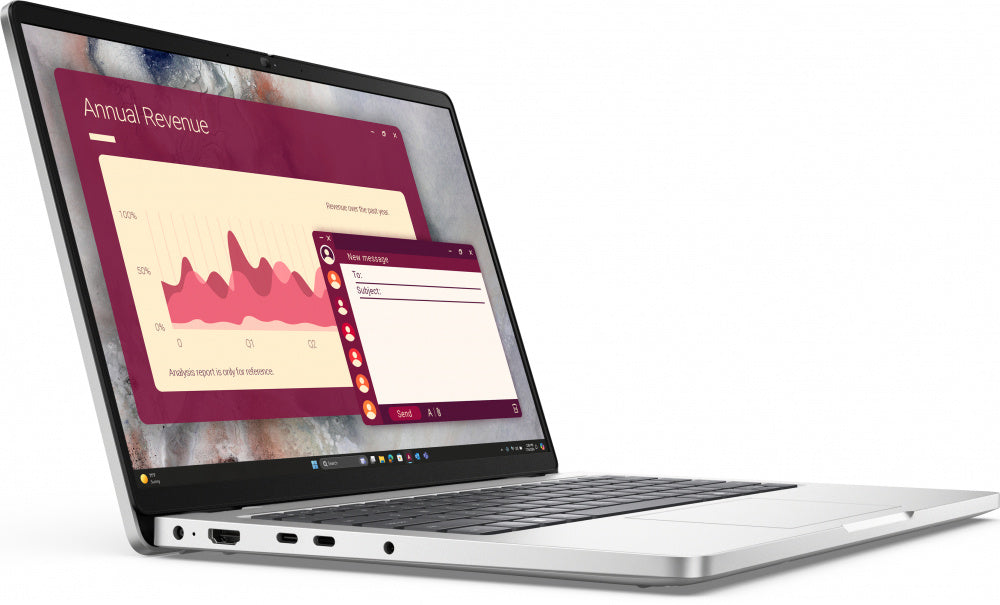 Notebook Dell Pro 14”(PC14250)FHD-Intel Ultra 5-235U-W11Pro-16GB-512GB-Plata-3 Años garantía en