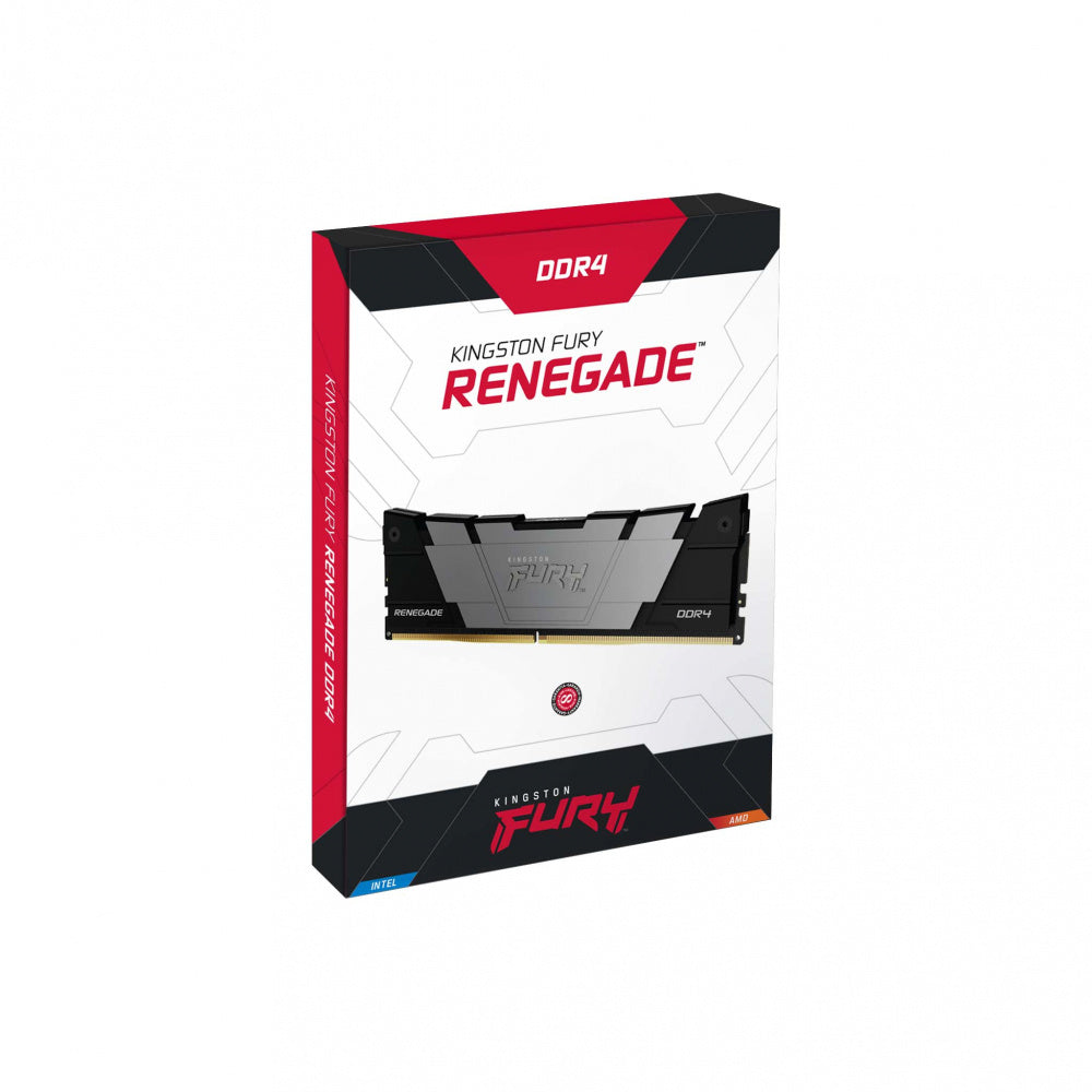 Memoria RAM Kingston FURY Renegade DDR4, 4000MHz, 8GB, CL19, XMP, Gris