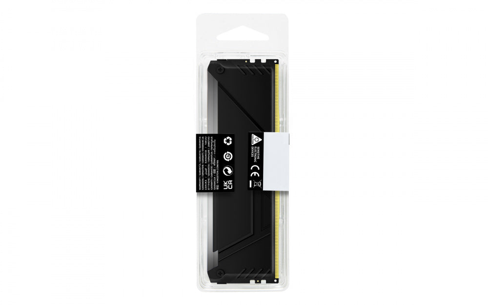 RAM FURY BEAST DIMM 8GB DDR4 3600 MHZ CL17 BLACK RGB