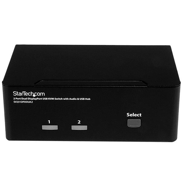 WITCH CONMUTADOR KVM DE 2 PUERTOS DISPLAYPORT - 4K 60HZ