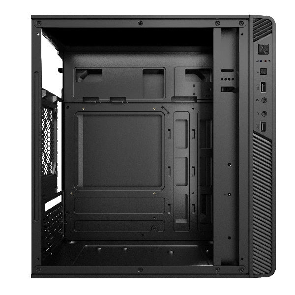Gabinete Acteck Performance II GI215, Micro-Tower, Micro-ATX/Mini-ITX, USB 2.0, con Fuente de 500W, sin Ventiladores Instalados, Negro