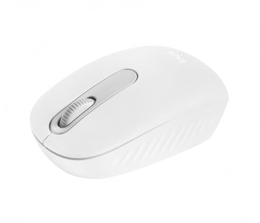 Mouse Logitech M196 - Bluetooth - Óptico - Blanco crudo - Inalámbrico - 10m - 1000 dpi - Rueda de