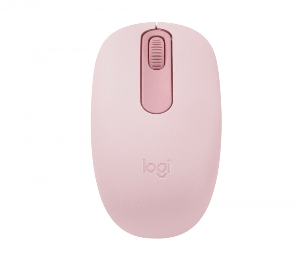 Mouse Logitech M196 - Bluetooth - Óptico - Rosa - Inalámbrico - 10m - 1000 dpi - Rueda de