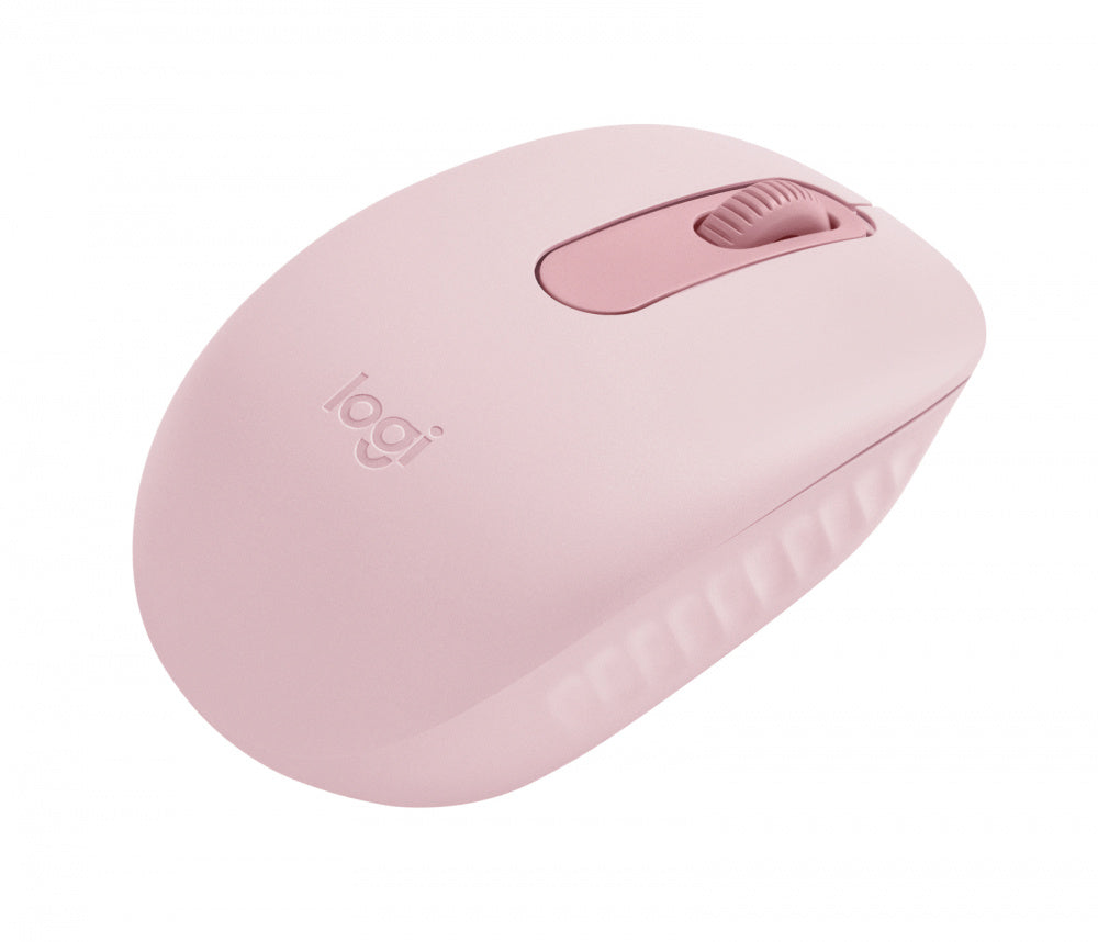 Mouse Logitech M196 - Bluetooth - Óptico - Rosa - Inalámbrico - 10m - 1000 dpi - Rueda de