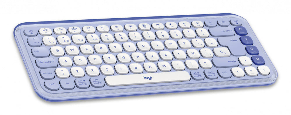 Teclado y ratón Logitech POP Icon Combo - QWERTY - Español - Inalámbrico Bluetooth Teclado -
