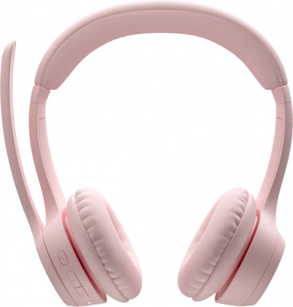 Logitech Audífonos con Micrófono Zone 300, Bluetooth, Inalámbrico, USB-C, Rosa