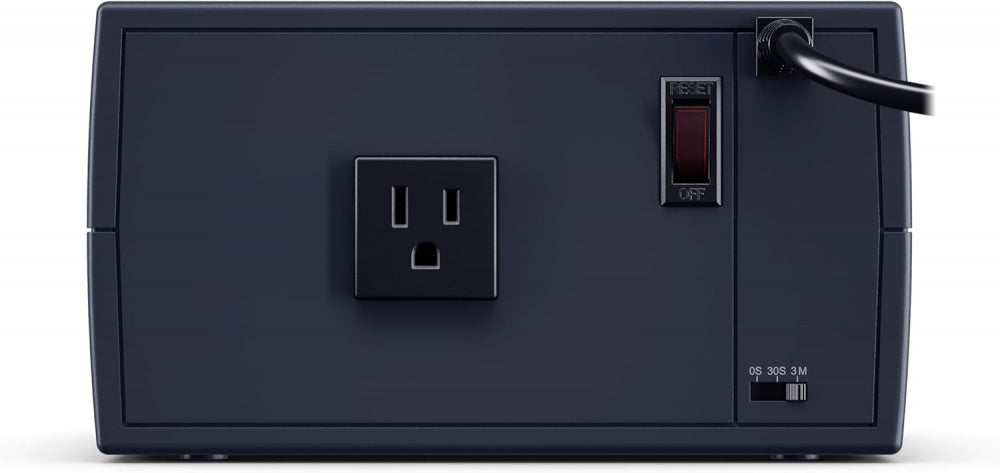 Regulador de Voltaje Automático (AVR) de 2500VA / 1500W a 120 Vca ±10%, con conector NEMA 5-15P y