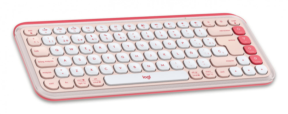 Teclado y ratón Logitech POP Icon Combo - QWERTY - Español - Inalámbrico Bluetooth Teclado -