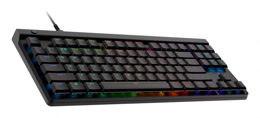 Logitech G G515 TKL Teclado gaming - Cable Conectividad - USB Interfaz - RGB LED - English - Negro