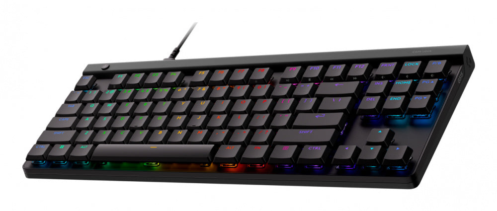 Logitech G G515 TKL Teclado gaming - Cable Conectividad - USB Interfaz - RGB LED - English - Negro