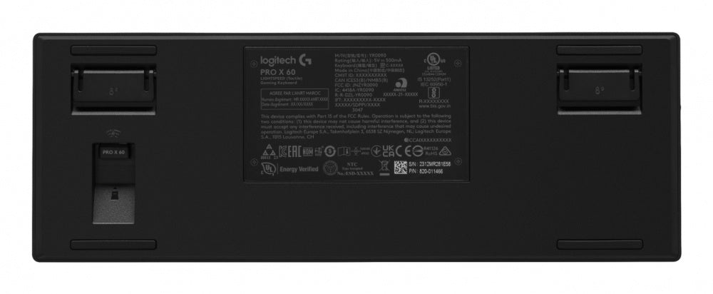 Logitech G PRO X 60 Teclado gaming - Con cable/Inalámbrico Conectividad - USB 2.0 Tipe A Interfaz -