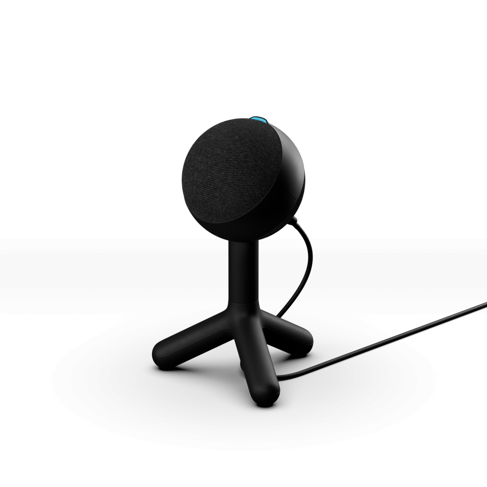 Micrófono para Juegos, Streaming en vivo Logitech G Yeti Orb - Cableado - Condensador - Negro - 2m