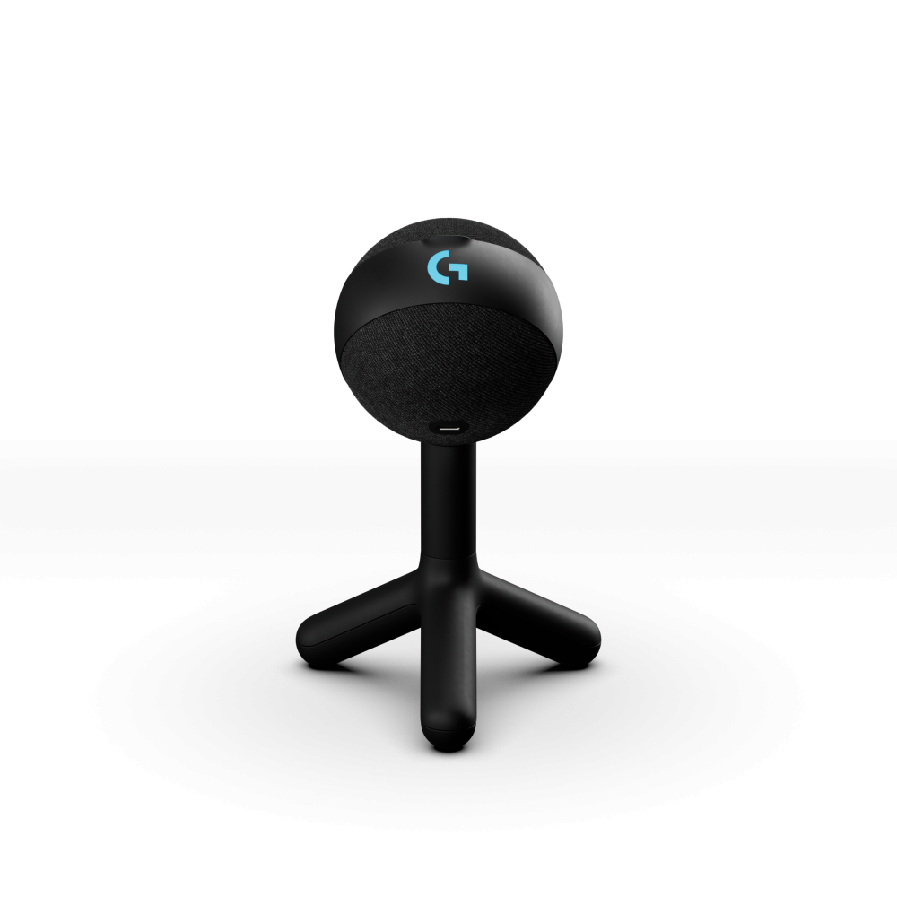 Micrófono para Juegos, Streaming en vivo Logitech G Yeti Orb - Cableado - Condensador - Negro - 2m