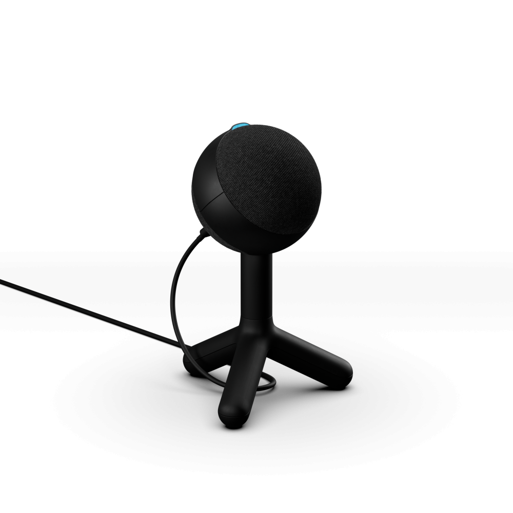 Micrófono para Juegos, Streaming en vivo Logitech G Yeti Orb - Cableado - Condensador - Negro - 2m