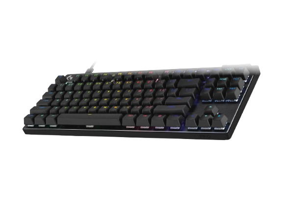 Logitech G PRO X TKL Teclado gaming - Cable Conectividad - USB Tipo C Interfaz - RGB LED - Negro -