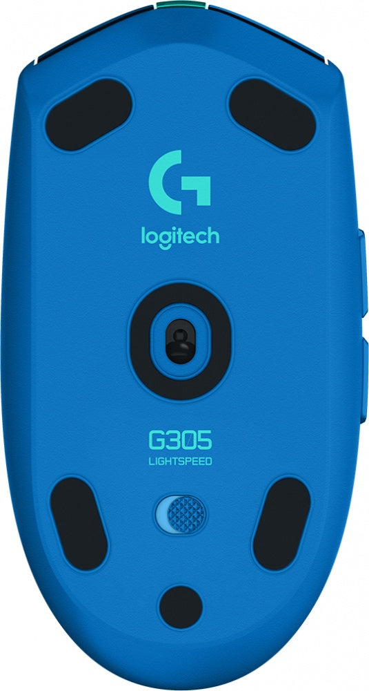 MOUSE LOGITECH G G305 BLUE INALAMBRICO LIGHTSPEED HERO 12K DPI