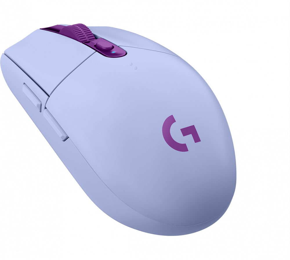 Mouse Gamer Logitech Óptico G305, Inalámbrico, USB, 12.000DPI, Lila