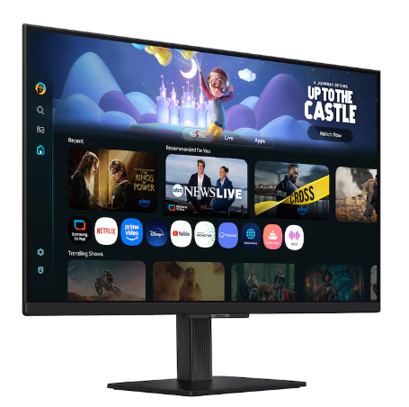 MONITOR SAMSUNG SMART 27 M5 FHD VA/8MS/60HZ/HDR10/NEGRO/HDMI/WIFI/B