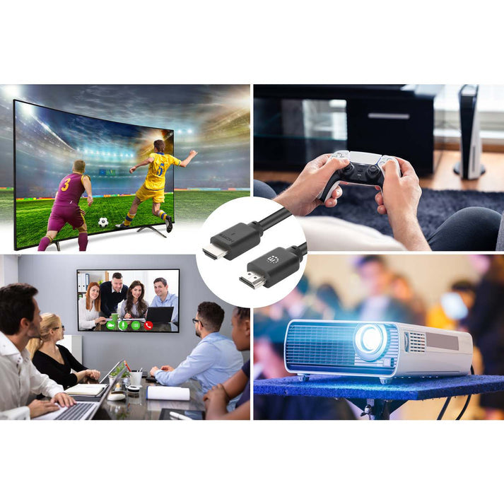 CABLE HDMI DE ALTA VELOCIDAD 4K60HZ CON ETHERNET 3M HDR CONTACTO