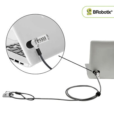 BROBOTIX ANCLA DE SEGURIDAD ADH ESIVA PARA CANDADO DE SEGURIDAD TIP