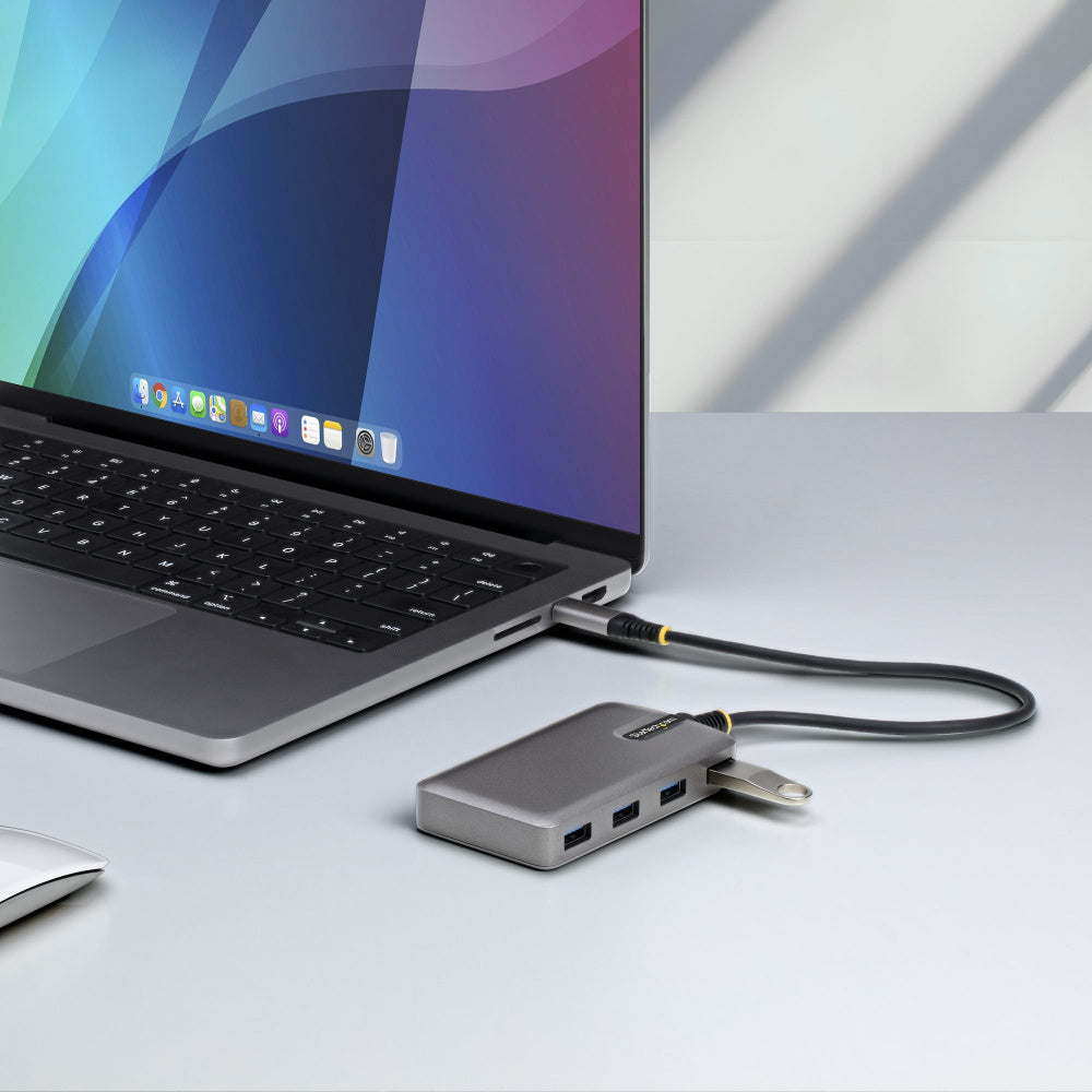 HUB USB-C DE 4 PUERTOS USB-A 5GBPS - ALIMENTADO POR EL BUS