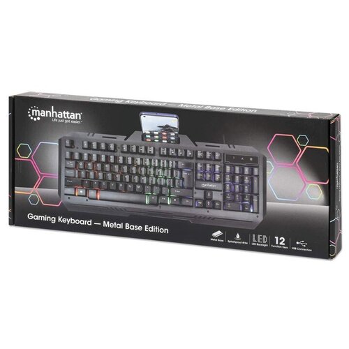 TECLADO GAMING LED CON PANEL + MOUSE EVGA GAMING X20 WIRELESS