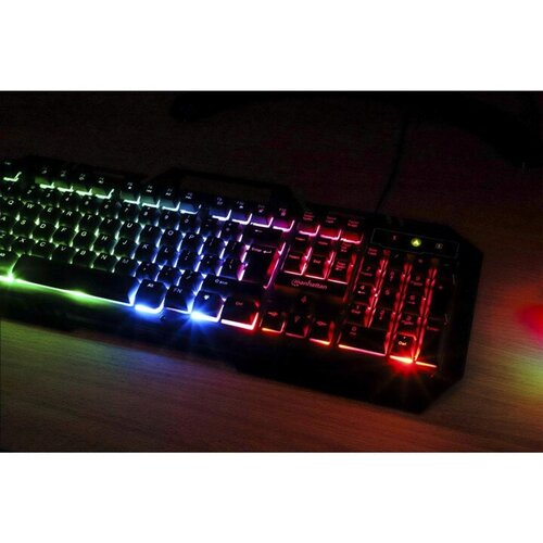 TECLADO GAMING LED CON PANEL + MOUSE EVGA GAMING X20 WIRELESS