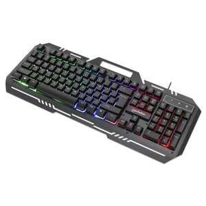 TECLADO GAMING LED CON PANEL + MOUSE EVGA GAMING X20 WIRELESS