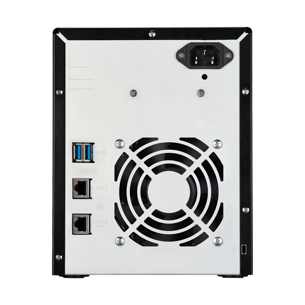 TERASSTATION ESSENTIALS 3430D 4 BAY 32TB 4X8TB 2.5 GBE RAID 0/1/5