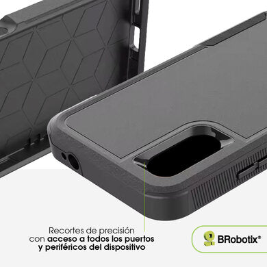 BROBOTIX FUNDA RGIDA DE DOBLE CAPA PARA PARA CELULAR SMARTPHONE S