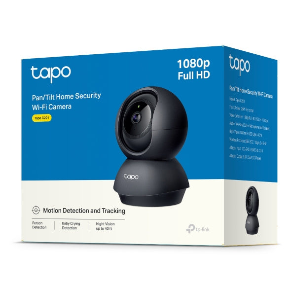 PAN TILT HOME SECURITY WI-FI CAMERA