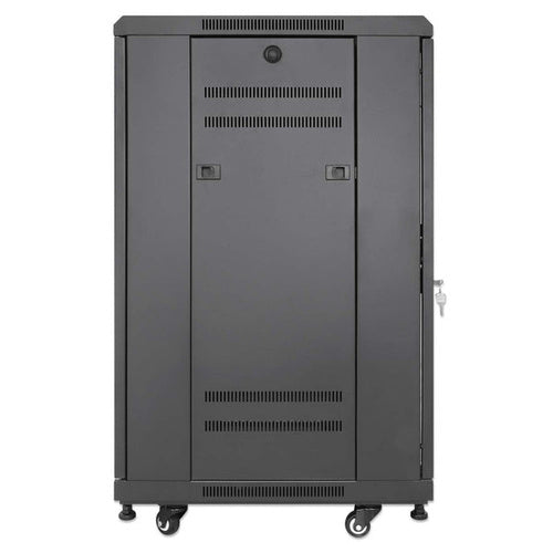 GABINETE 19IN PRO LINE CON EXTRACTORES DE AIRE 18U